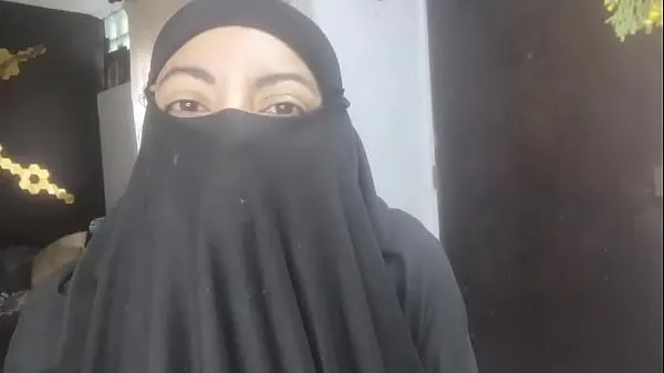 XXX Real Horny Amateur Arab Wife Squirting On Her Niqab Masturbates While Husband Praying HIJAB PORN top video's