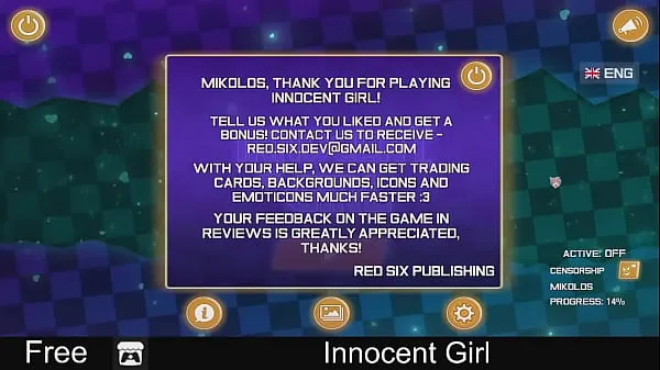 XXX Innocent Girl p2(Paid steam game) Sexual Content,Nudity,Casual,Puzzle,2D legnépszerűbb videók