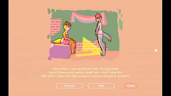 XXX Odymos [ LGBT Hentai game ] Ep.7 best sexpositive video game talking about consent bästa videor