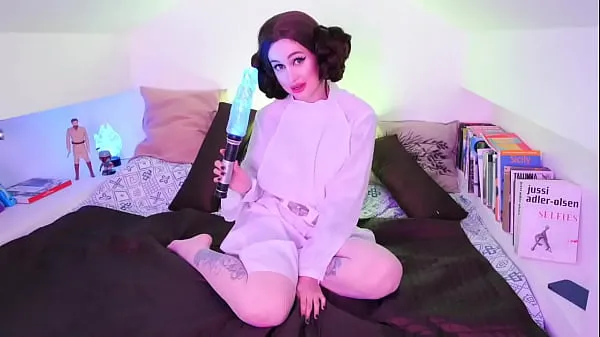 XXX Princess Leia JOI: I need your lightsaber top Video