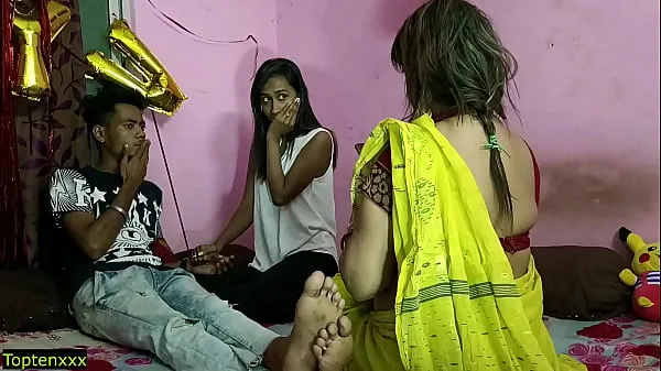 XXX Girlfriend allow her BF for Fucking with Hot Houseowner!! Indian Hot Sex top video's