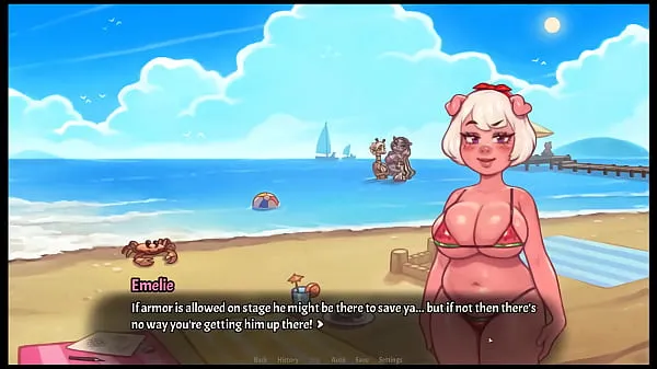 XXX سب سے اوپر کی ویڈیوز My Pig Princess [ Hentai Game PornPlay ] Ep.28 princess exposing her cute anus to the public crowd to win the bikini contest