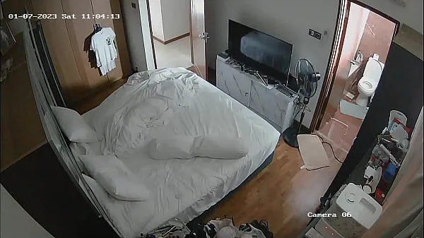 XXX girl in bedroom spycam 4 toppvideoer