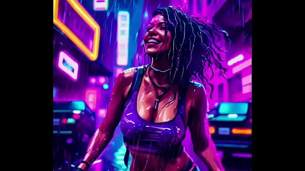 XXX 2050 Cyberpunk futuristic sexy street fashion sfw najlepšie videá