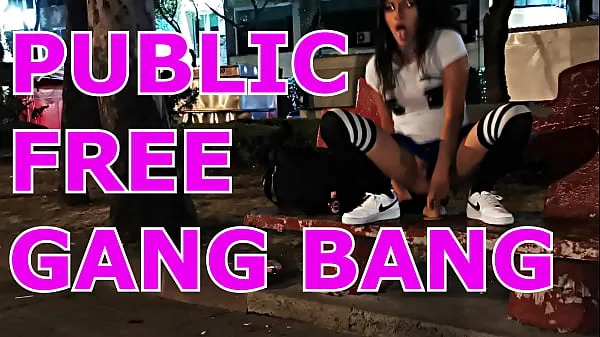 XXX Gang bang in the street, the police arrive en iyi Videolar
