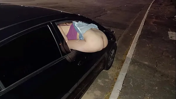 XXX سب سے اوپر کی ویڈیوز Wife ass out for strangers to fuck her in public