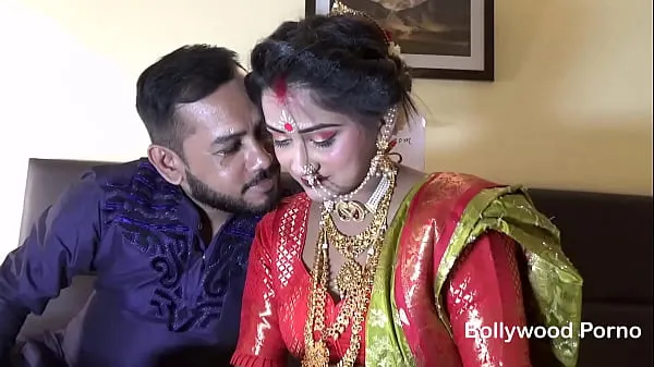 XXX Newly Married Indian Girl Sudipa Hardcore Honeymoon First night sex and creampie - Hindi Audio bästa videor