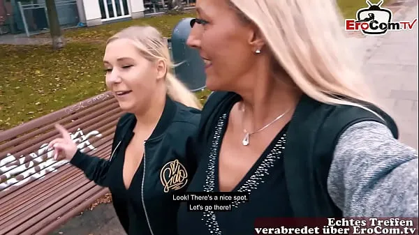 XXX German lesbians do real sex meetings casting and one woman picks up the other legnépszerűbb videók
