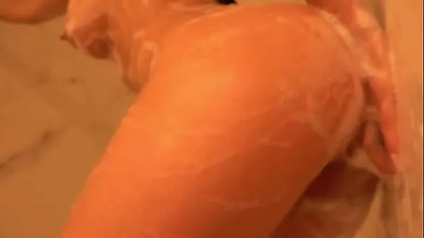 XXX Alexa Tomas' intense masturbation in the shower with 2 dildos top Video