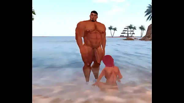 XXX latino hunk roberto garza jerks on beach babe najlepšie videá