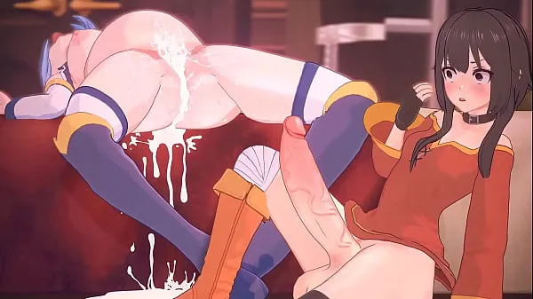 XXX Aqua Gets Pounded (KonoSuba Futa Animation najlepšie videá
