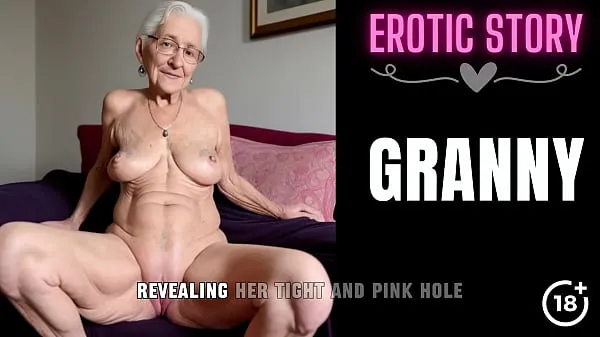 XXX GRANNY Story] Granny's First Time Anal with a Young Escort Guy najboljših videoposnetkov