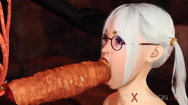 ХХХ Самая горячая фута с огромным членом играет с сексуальной возбужденной ботанкой в подземелье топ Видео
