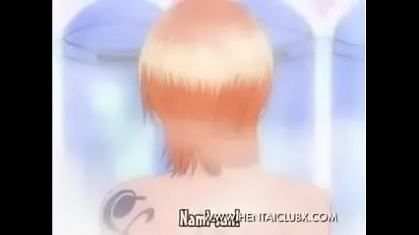 XXX hentai anime Nami and Vivi Taking a Bath One Piece热门视频